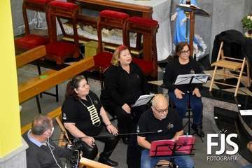 Concierto navideño en el templo de Lomo Magullo/Francisco Javier Santana.